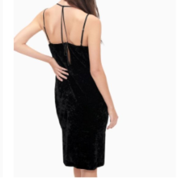 Splendid Crushed Velvet Cami Dress - Picture 2 of 3